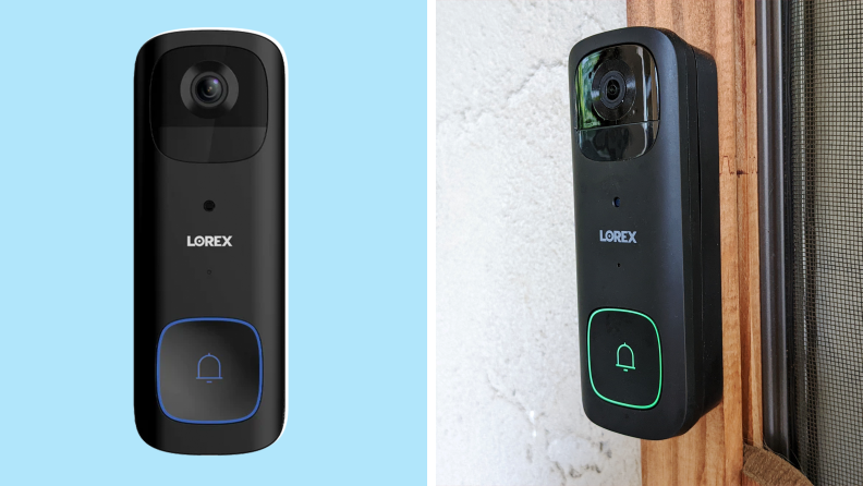 The Lorex 2k wireless doorbell.