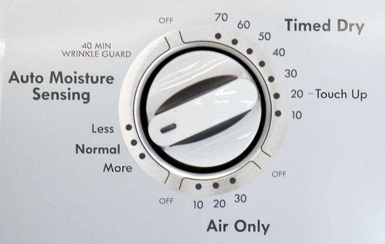 The Kenmore 62342's cycle list is very basic, making laundry a straightforward affair.