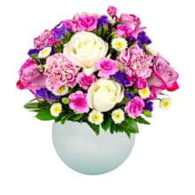 Product image of Lilac Haze Fresh Flower Bouquet with Opal Vase
