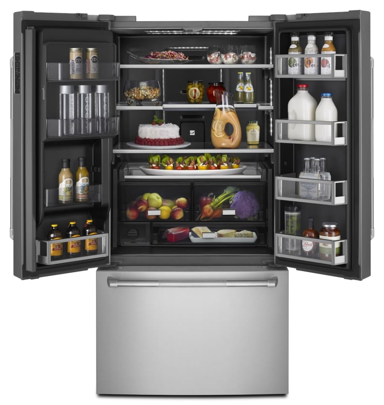 Jenn-Air Connected Obsidian Fridge