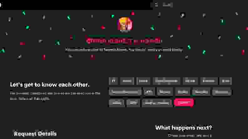 Screenshot of the Cameo service's user interface (featuring drag performer Tammie Brown).