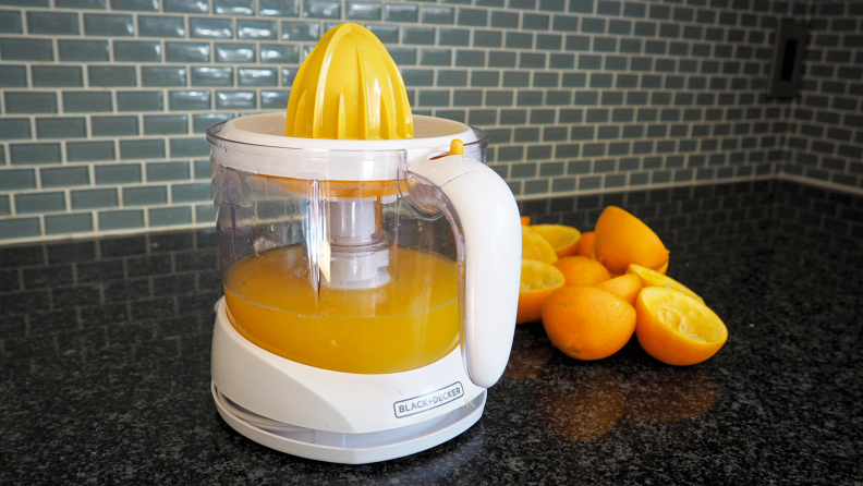 The best motorized juicer was the Black and Decker