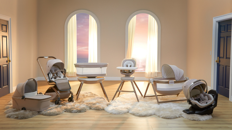 Maxi Cosi new product line in a row