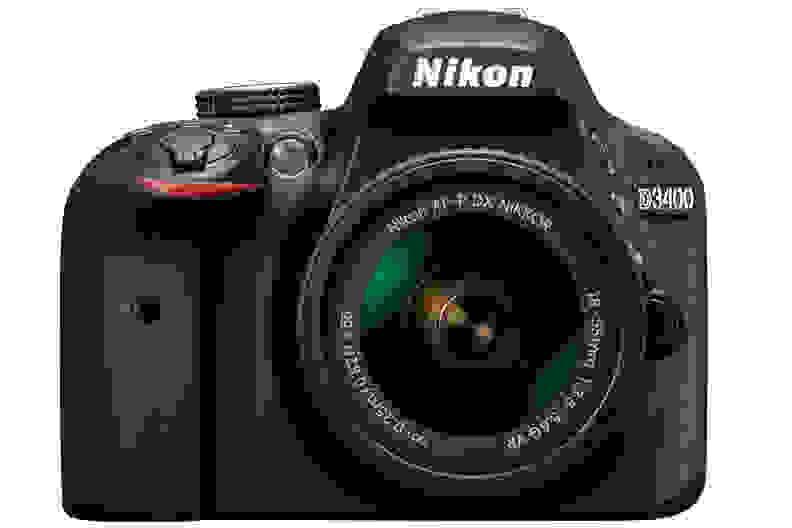 Nikon D3400 Front View