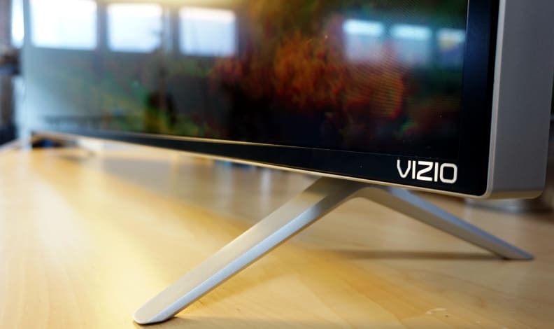 Vizio M65-C1 stand feet wide