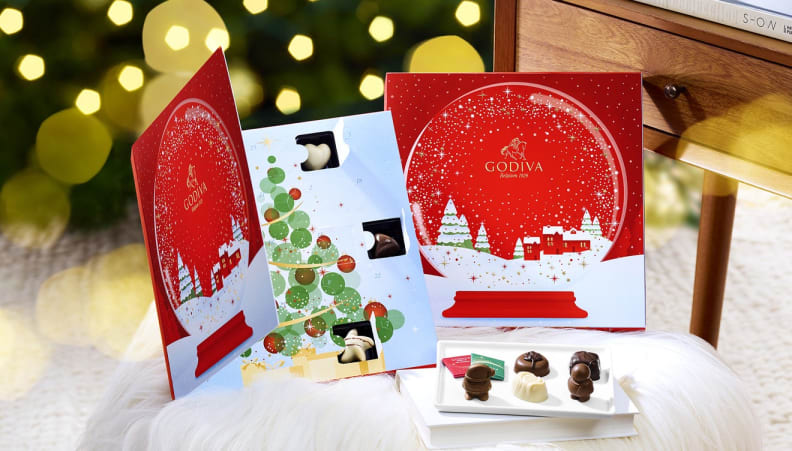 Chocolate themed advent calendar