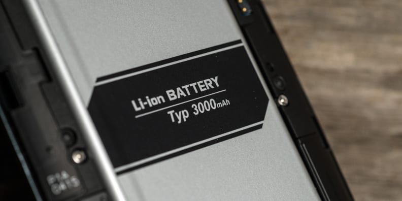 The G4 has a 3,000mAh battery, which is great. Even better? It's removable if you need a spare.
