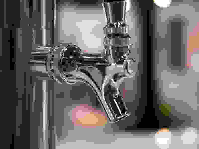True Beverage Dispenser stainless steel tap