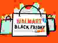 Walmart black friday graphic