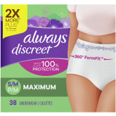 KARSWATT Leakproof High Rise Underwear for Women, Urinary Incontinence  Underwear for Bladder Leak Protetcion, 2 Packs (Medium, Dusk) : :  Health & Personal Care