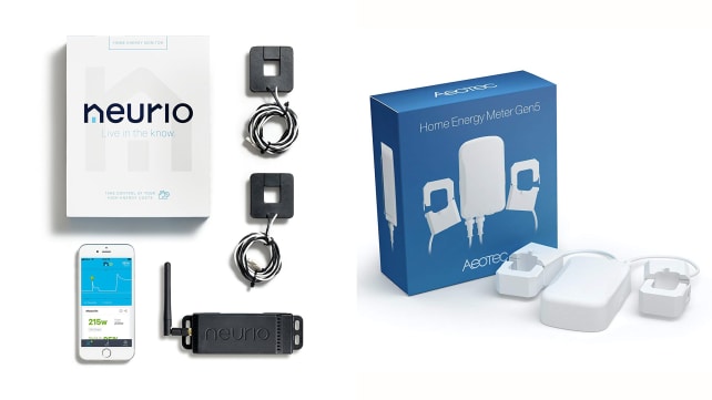Neurio and Aeotec Home Energy Monitors