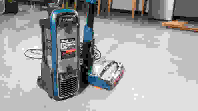 Shark's most famous vacuums are the Lift-Away series, which convert into portable canister vacuums.