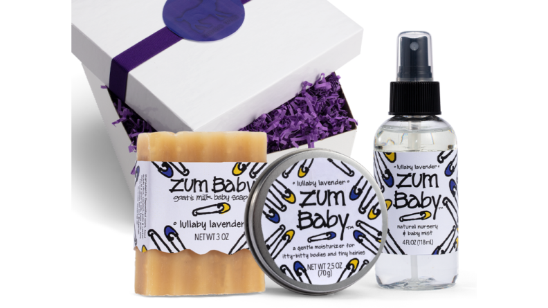 A lavender-scented bar soap that's safe for sensitive baby skin.