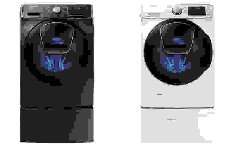 Samsung AddWash Silver and White