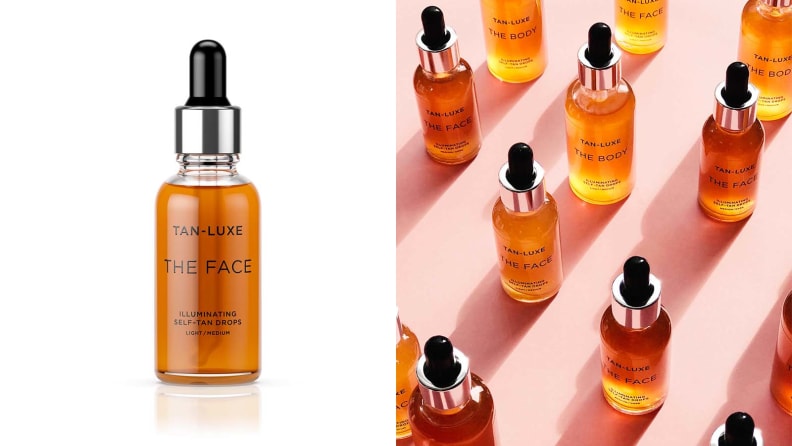 A photo of the Tan-Luxe The Face Illuminating Self-Tan Drops.