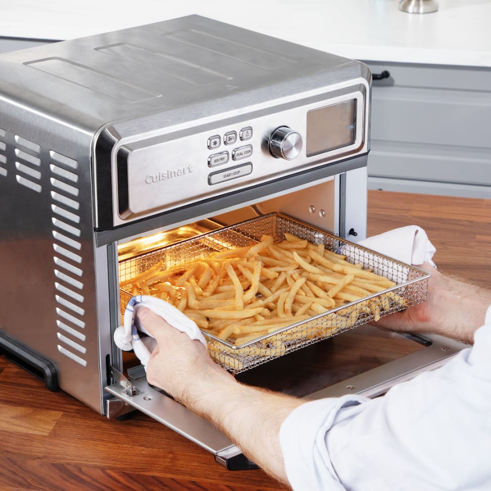 You can fit a 12-inch pizza in the new Cosori air fryer