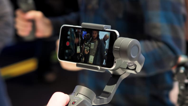 The DJI Osmo 2 stabilizer is just $129.99 but it is an incredible gimbal for your phone.