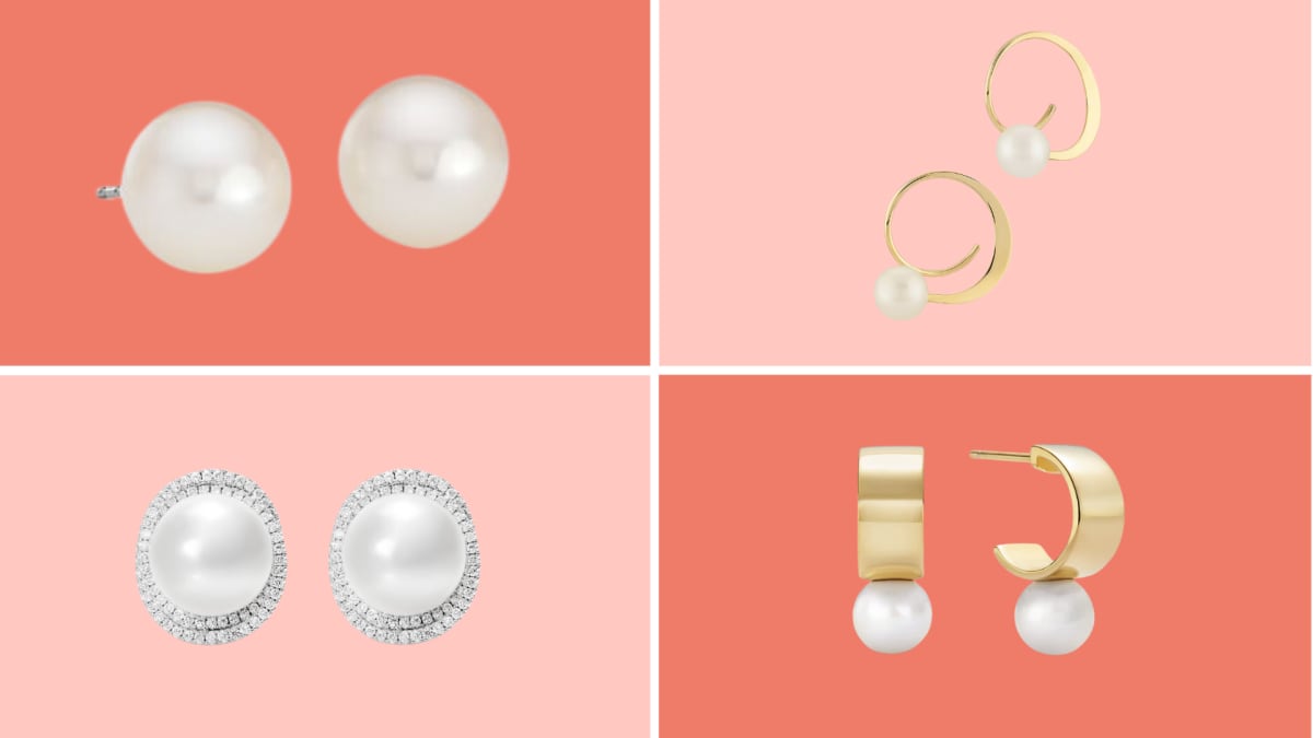 12 stunning pairs of pearl earrings to add to your jewelry collection