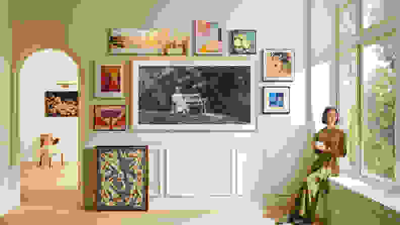 An AI processor upgrades the The Frame