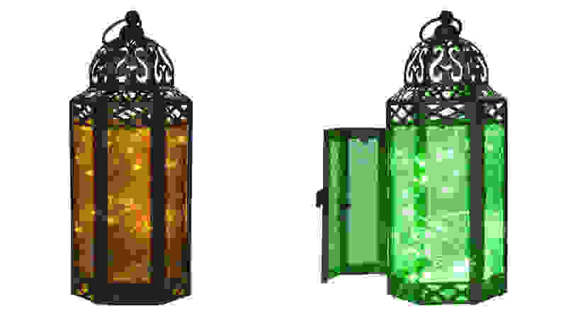 Vela Lanterns Glass Moroccan Style Lantern