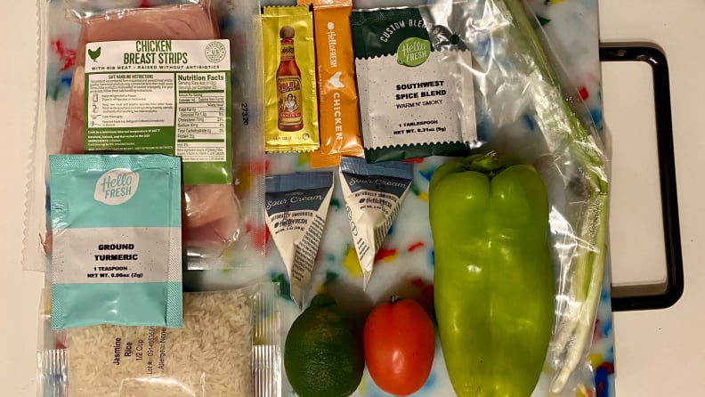 I was impressed by the fresh look of the produce in both HelloFresh recipes.