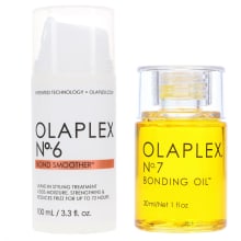 Product image of Olaplex No. 6 Bond Smoother Reparative Styling Creme & No. 7 Bonding Oil