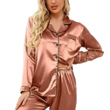 Product image of Classic Button Down Long Sleeve Pajamas