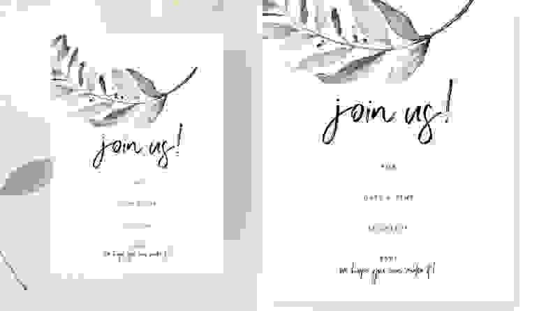 Kick off your wedding festivities and invest in these ten rehearsal dinner invitations.