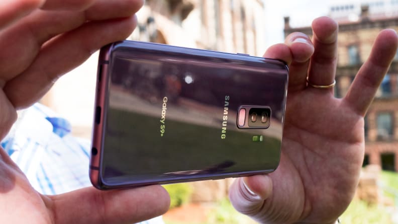 Samsung Galaxy S9+ Camera In Use
