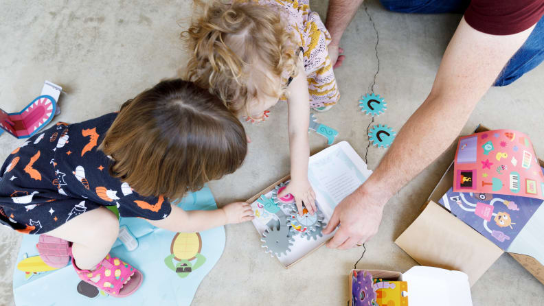 Younger kids will need some parental assistance with certain activities.