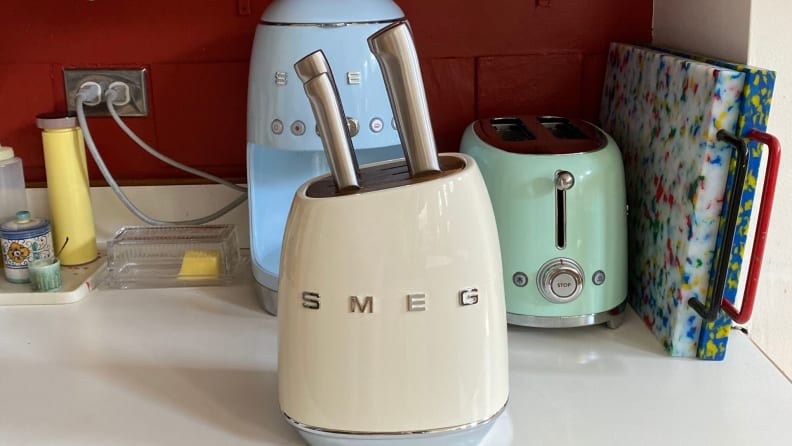 SMEG 7 Piece Knife Block Set & Reviews