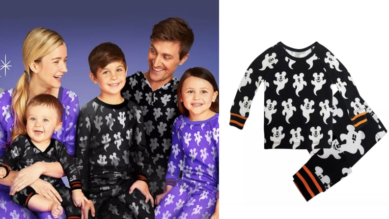 EFINNY Matching Family Halloween Pajamas Sets with Pumpkin Printed Long  Sleeve Sleepwear Parent-Child Outfit for Women Mom 