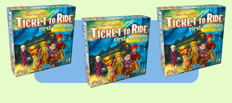 Multiple images of a board game against a green background.