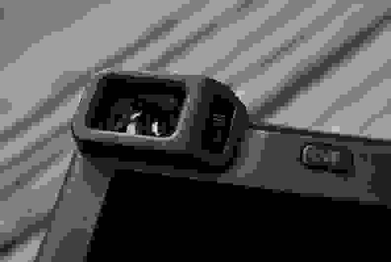 A picture of the Panasonic Lumix ZS40's viewfinder.