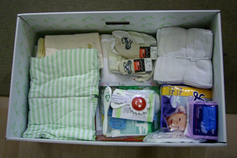 The box's contents are updated every year.