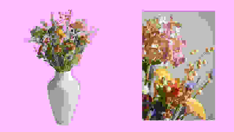 Best places to buy artificial flowers: Anthropologie