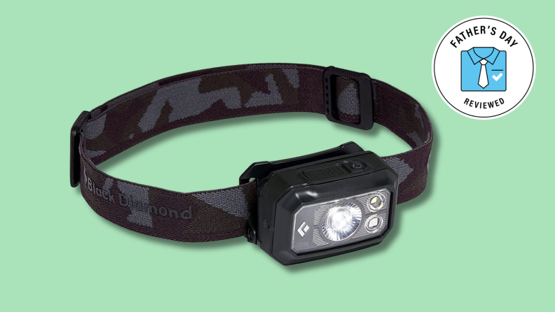 A Black Diamond headlamp