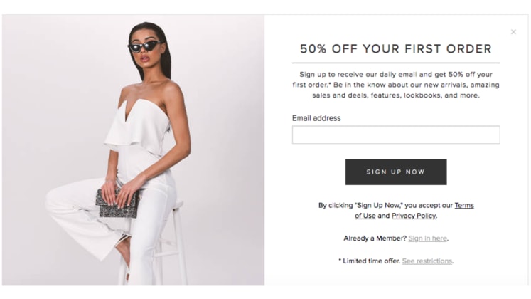 All The Fashion Retailers That Offer Discounts To First Time
