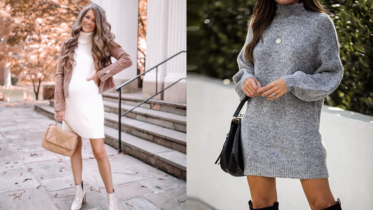 10 cozy sweater dresses to wear this winter - Reviewed
