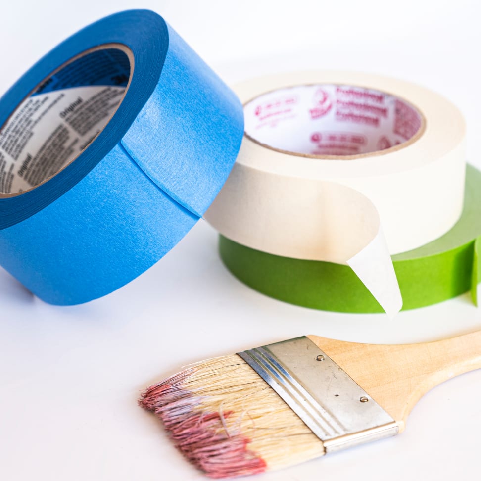 1inch Wide Masking Tape,Black Painters Tape Multi-Surface Painting