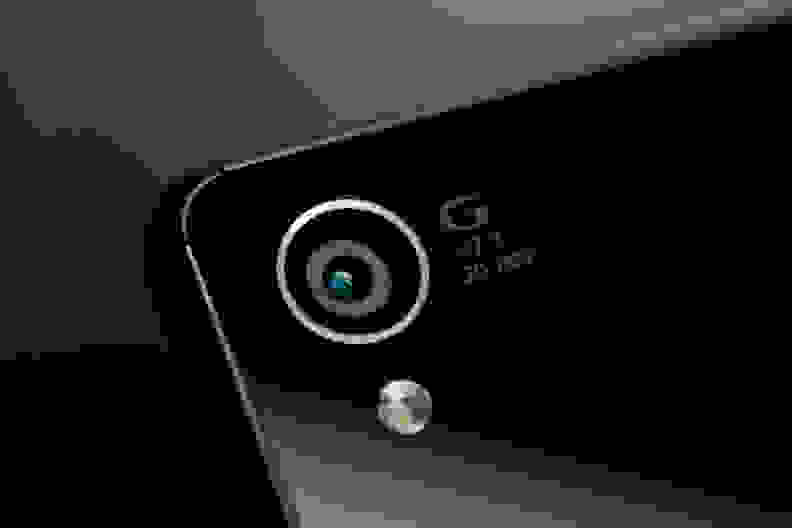 A photograph of the Sony Xperia Z3's rear camera.