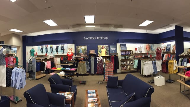 Lands' End Store Interior
