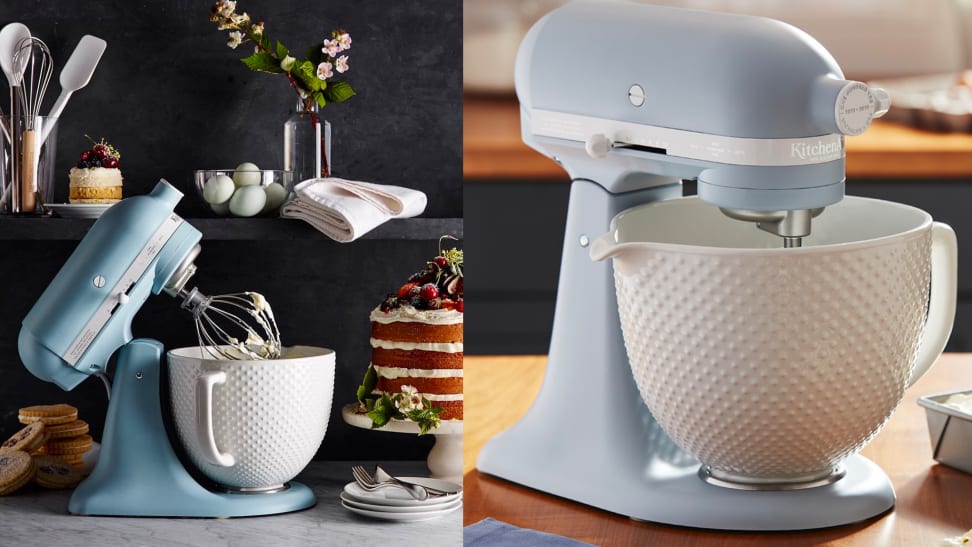 Limited Edition KitchenAid Artisan Mixer Celebrates 100 Years - Pale Blue  KitchenAid Stand Mixer