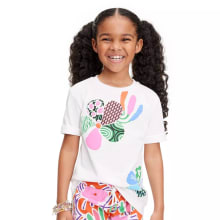 Product image of Kids' Short Sleeve Graphic Mixed Flower T-Shirt