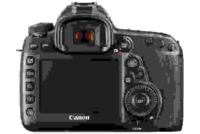 Canon 5D Mark IV Rear View