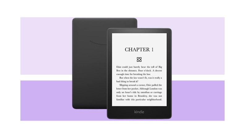 black kindle reader