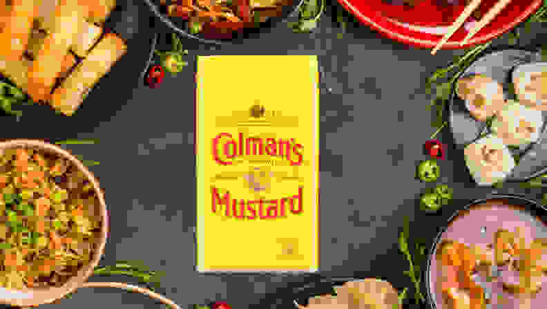 Colmans Mustard and Chinese Food