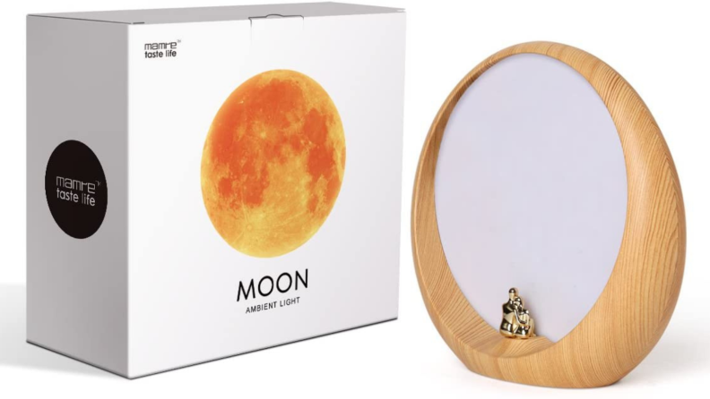 image of moon light and box