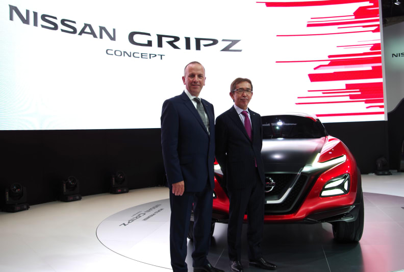 Nissan Gripz Concept with execs
