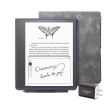 Immagine del prodotto del pacchetto Kindle Scribe Essentials (custodia in pelle stampata a pennello)